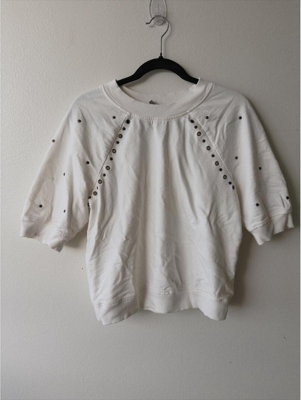 Anthropologie Women's White Jumper